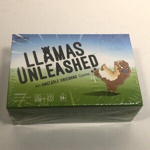NEW Llamas Unleashed Card Game An Unstable Unicorns Game Alpacked Full of Fun
